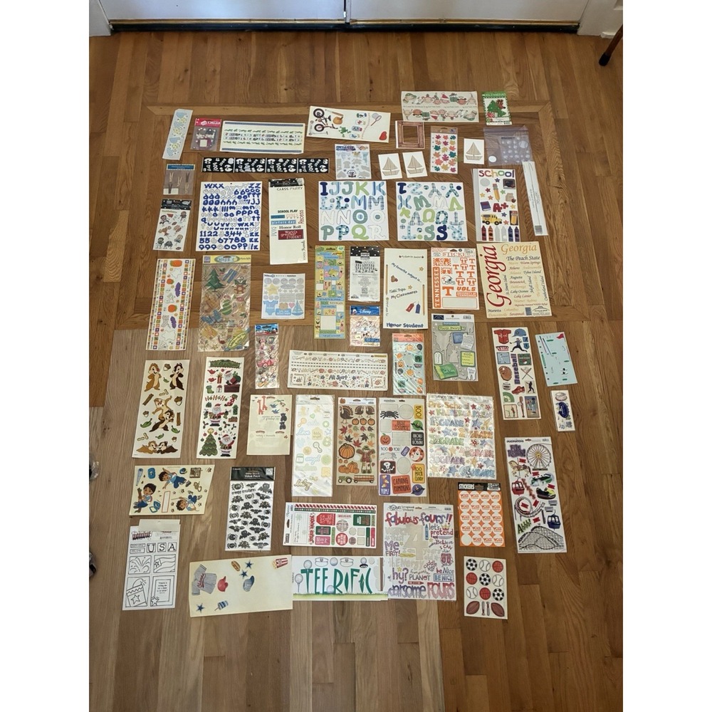 Large Sticker Lot Disney‎ Creative Memories More